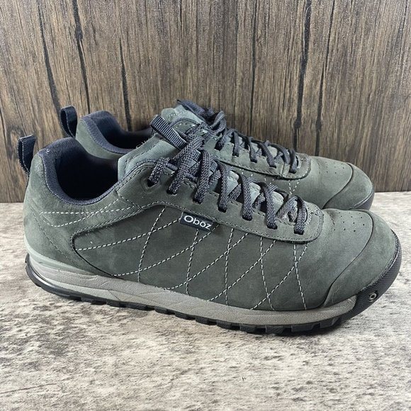 Oboz Shoes Oboz Bozeman Low Hiking Shoe Womens 95 Gray Nubuck